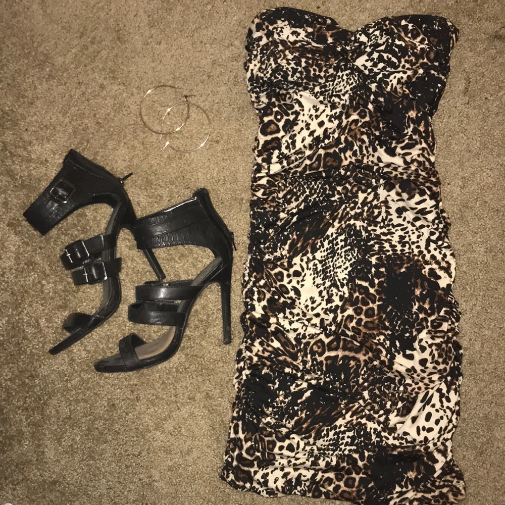 Leopard Print Bodycon Dress